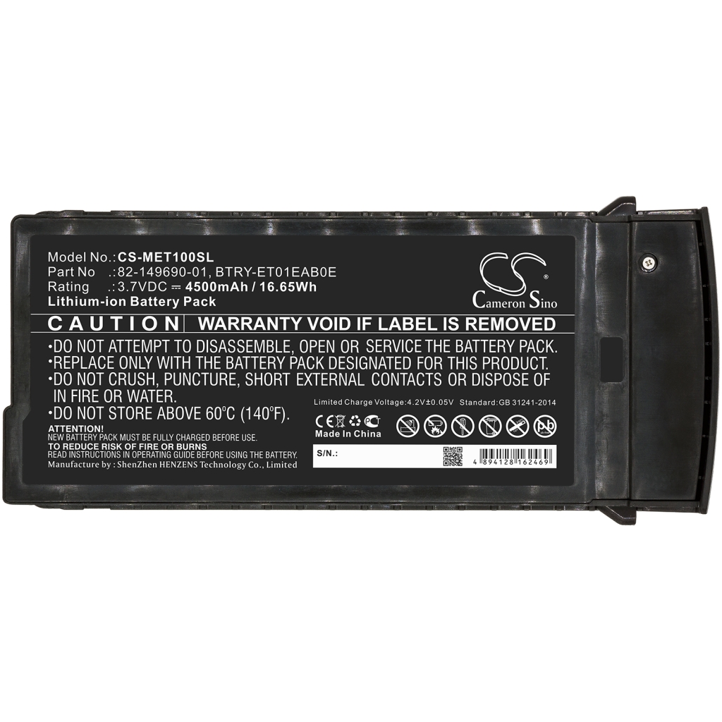 Batteria compressa Motorola CS-MET100SL