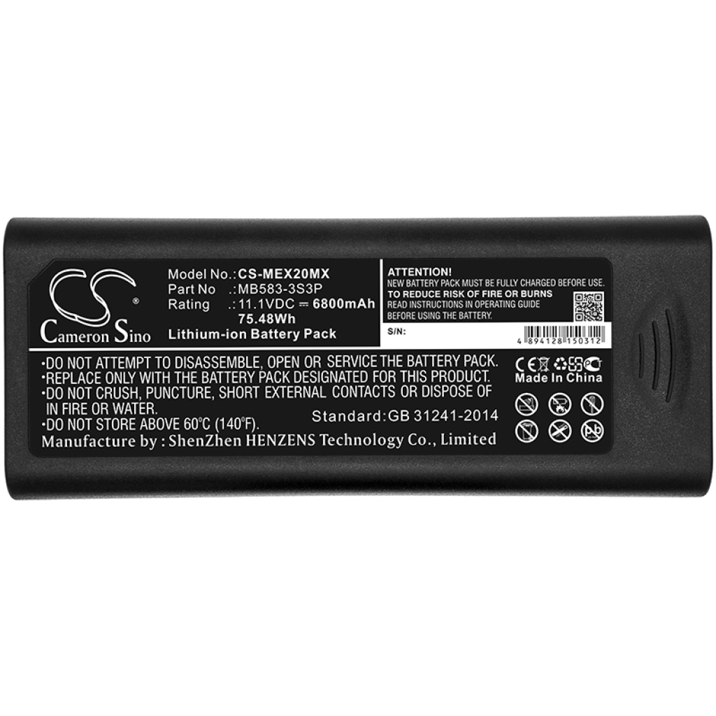 Batterie Sostituisce M05-010002-6