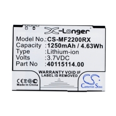 Sostituzione della batteria compatibile per Novatel Wireless 3-1826107-9,40115114.00,L01478001