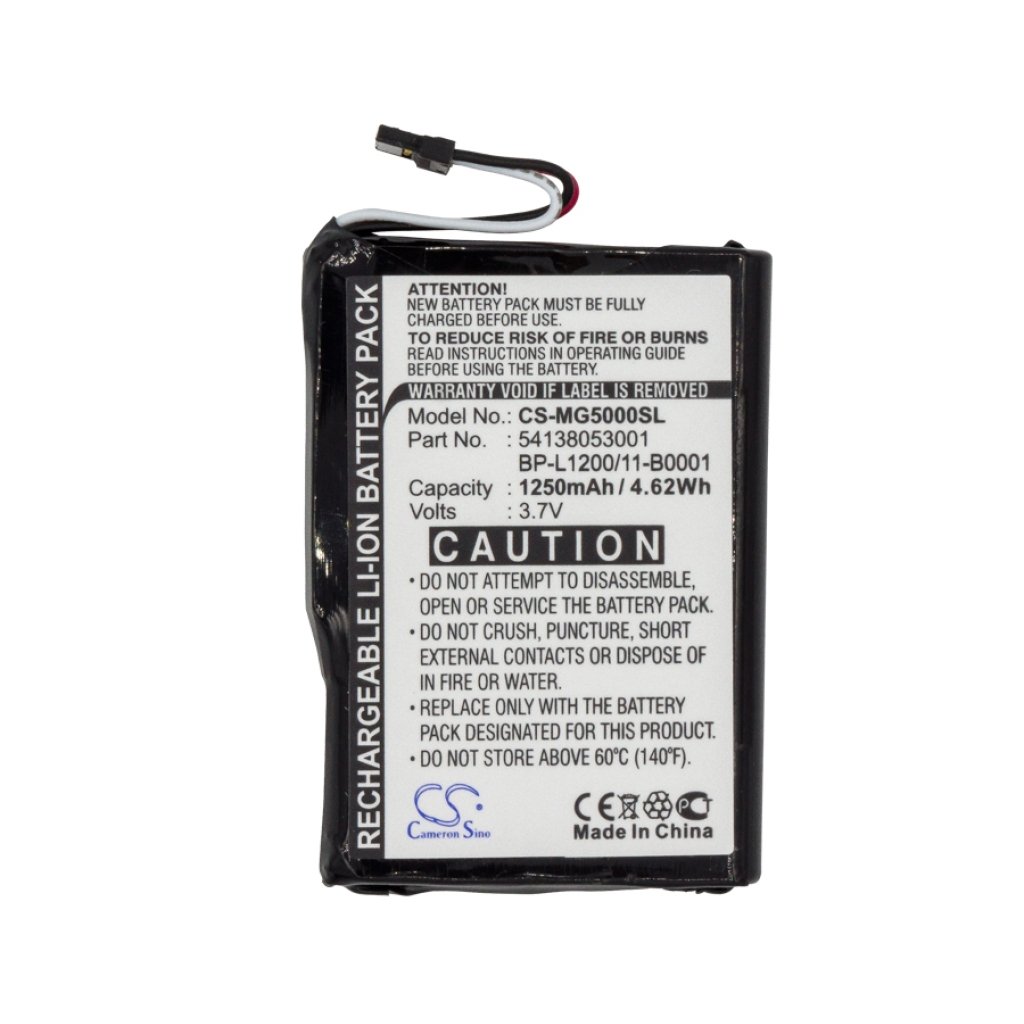 Batterie Batteria GPS, navigatore CS-MG5000SL