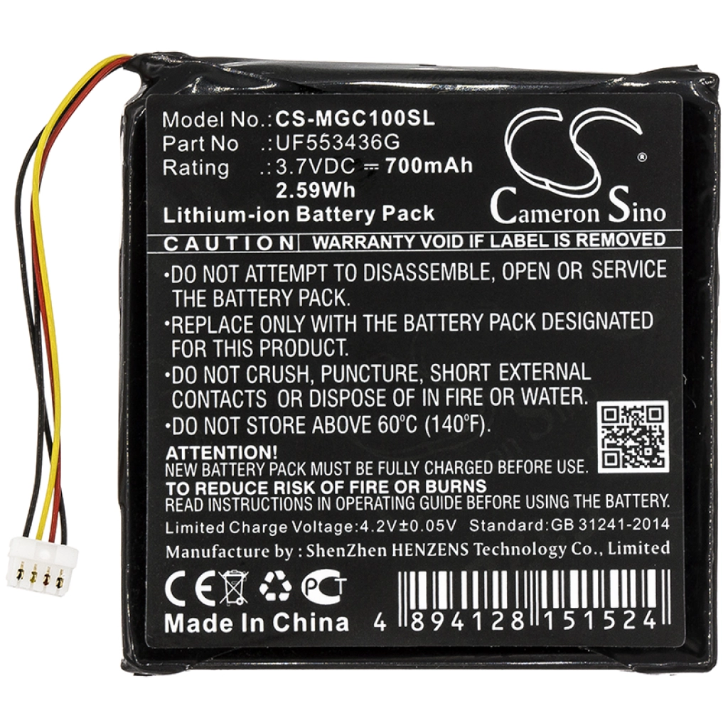 Batterie Sostituisce UF553436G