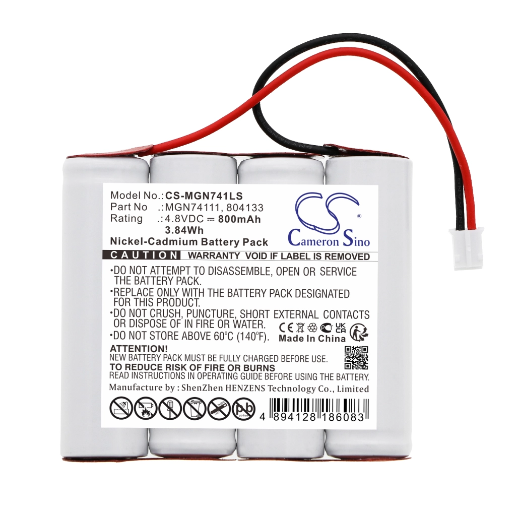 Batteria per telecamera di sicurezza domestica Luminox LUM10516 (CS-MGN741LS)