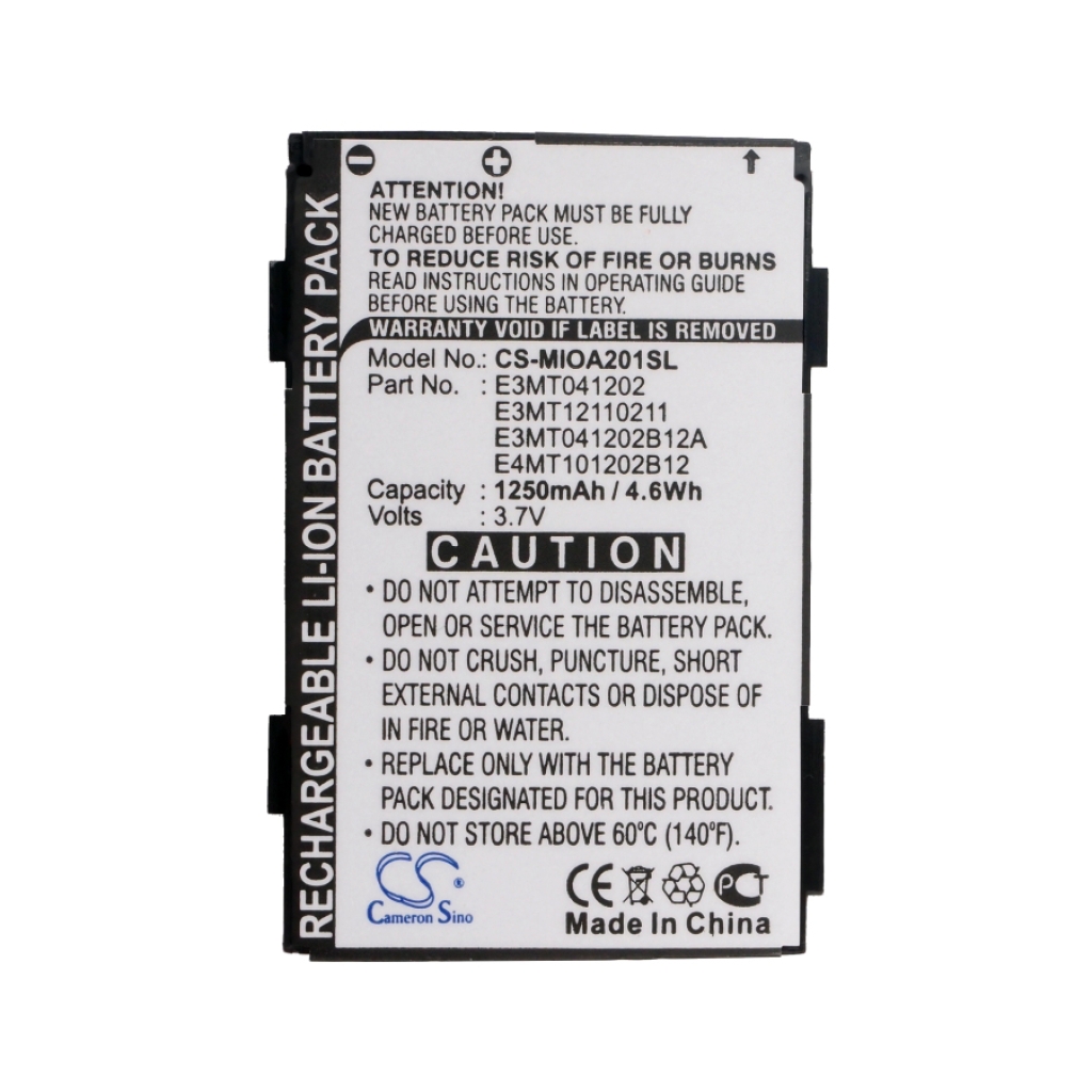 Batteria del telefono cellulare Yakumo Delta X GPS