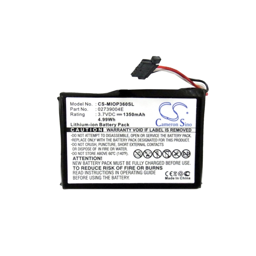 Batterie Sostituisce 02739004E