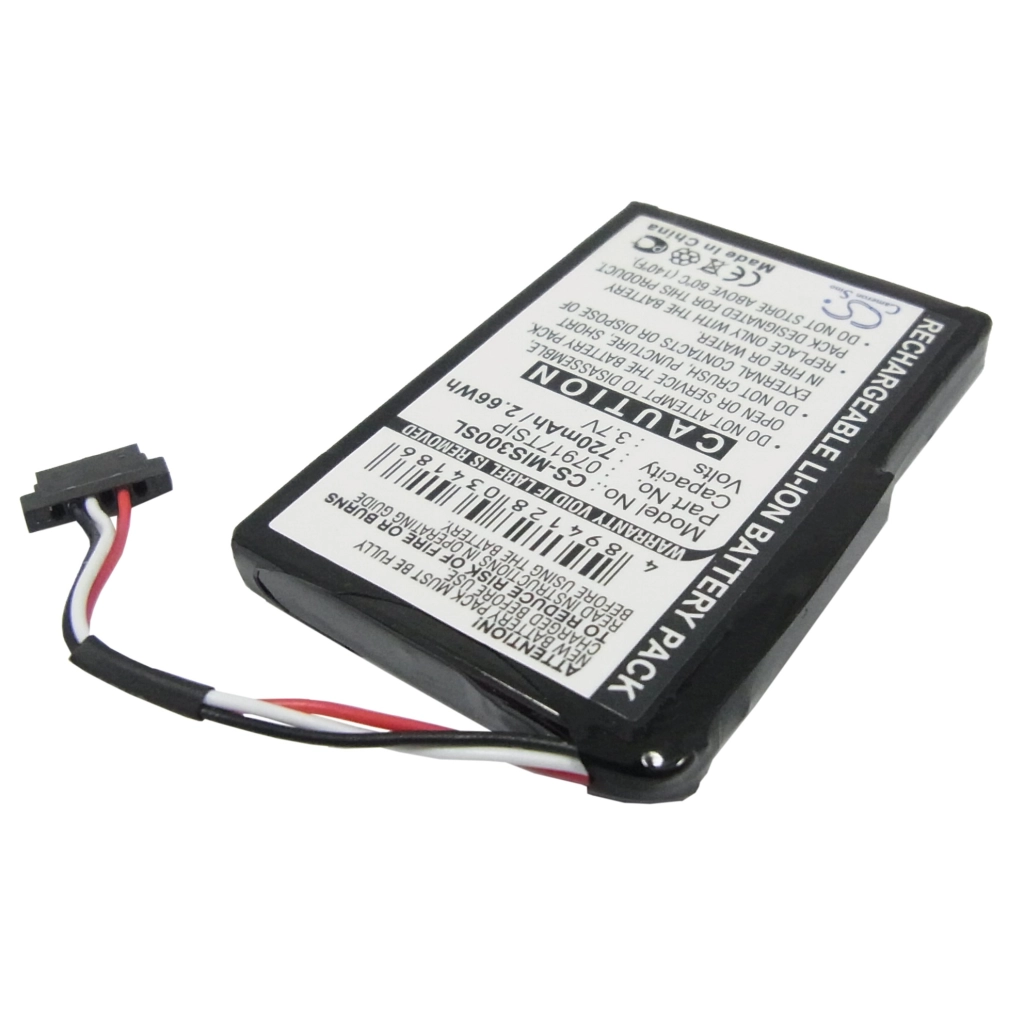 Batteria GPS, navigatore Mitac Spirit 300 Traffic (CS-MIS300SL)