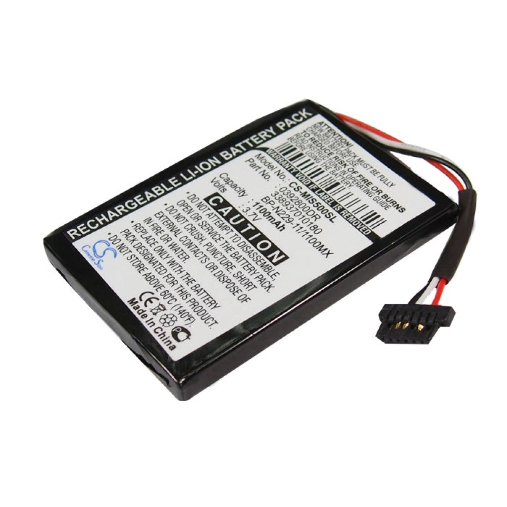 Batteria GPS, navigatore Mitac Mio Moov S556 (CS-MIS500SL)