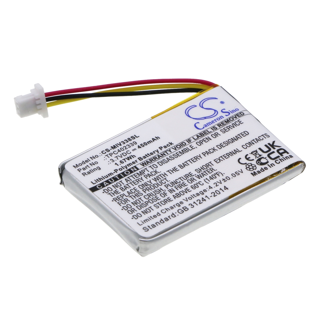 Batteria per telecamera di sicurezza domestica Mio MiVue 388 (CS-MIV338SL)