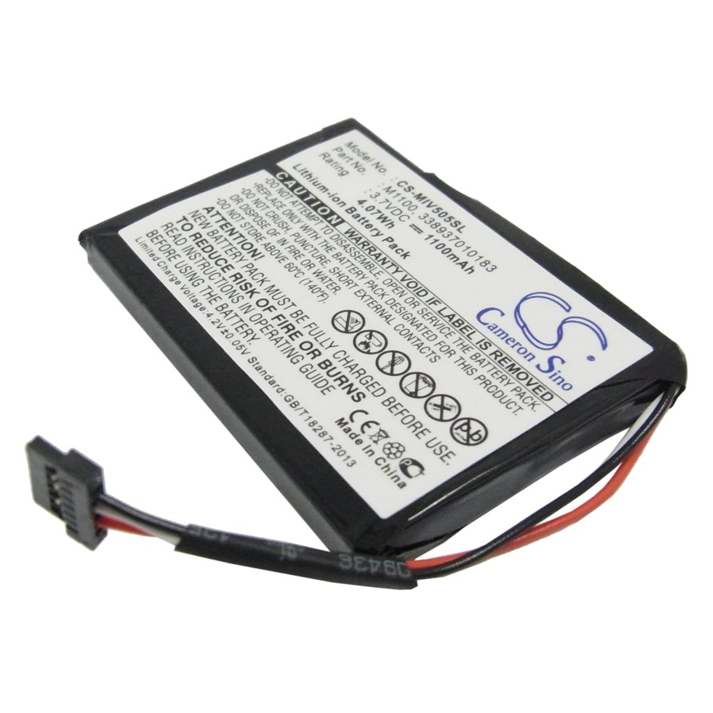 Batteria GPS, navigatore Mitac Mio Spirit V505 TV (CS-MIV505SL)