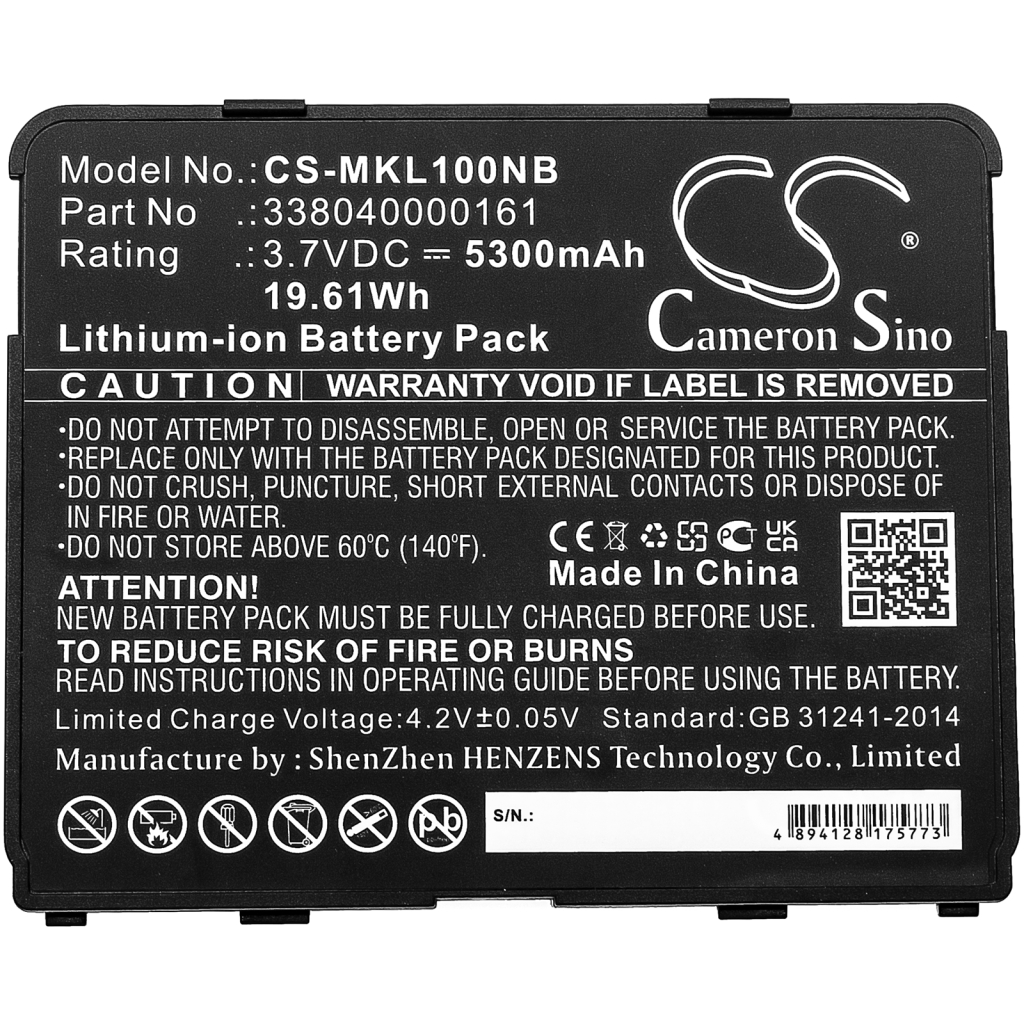 Sostituzione della batteria compatibile per Matic 338040000161