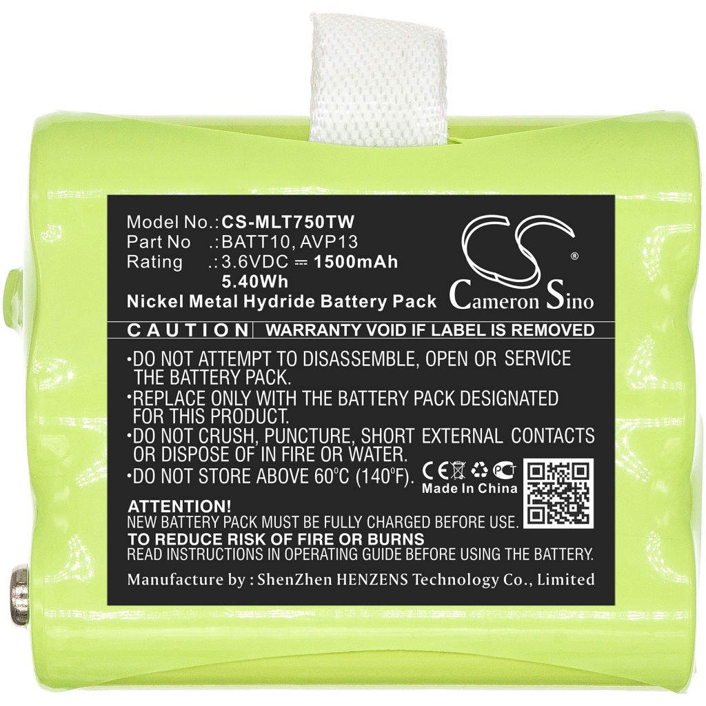 Batteria radio bidirezionale Midland CS-MLT750TW