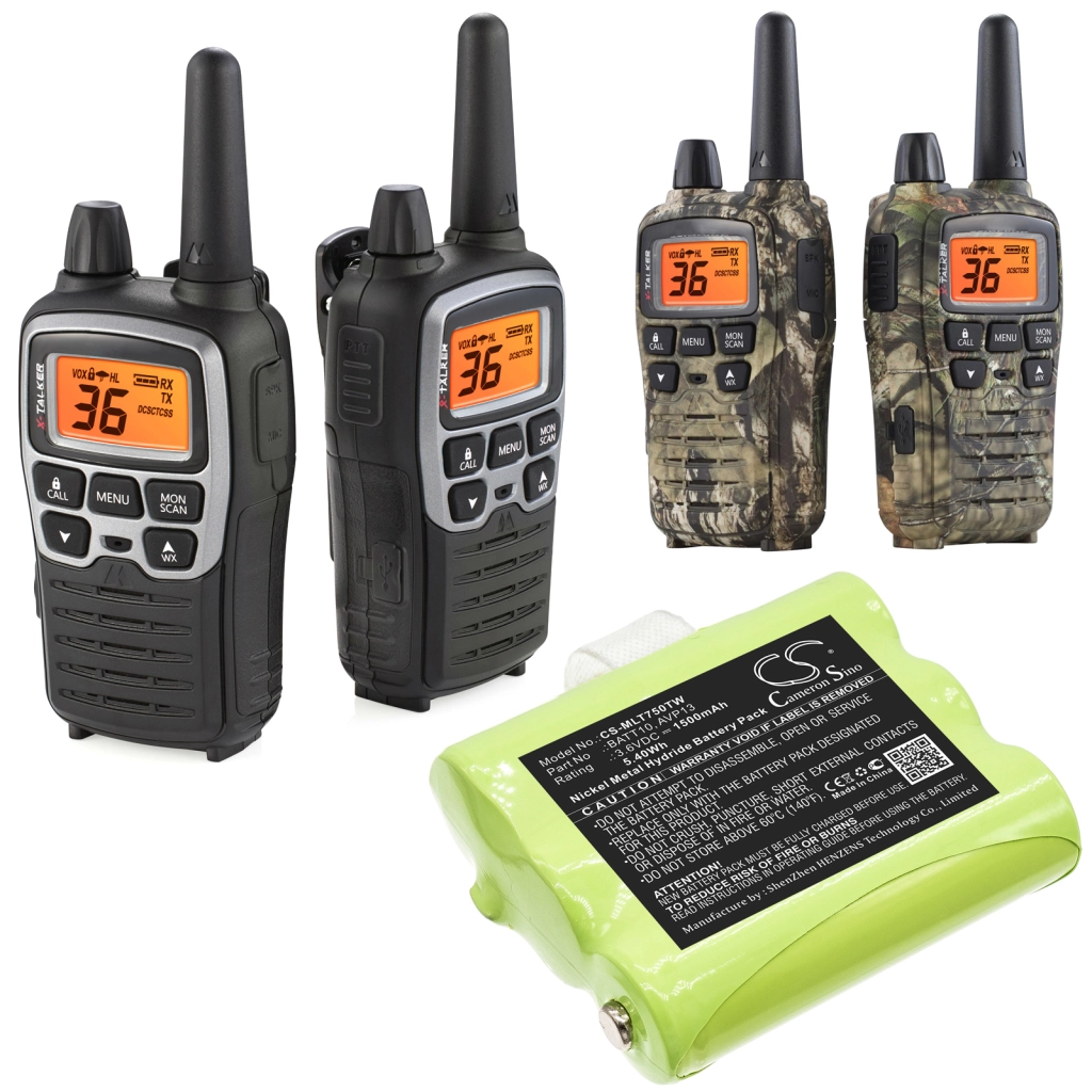 Batteria radio bidirezionale Midland T75 (CS-MLT750TW)