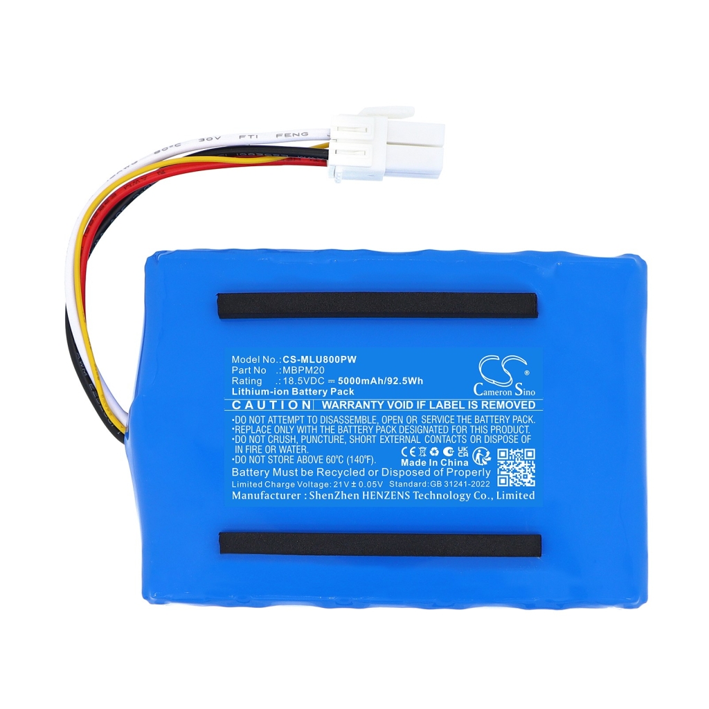 Batteria compatibile con Mova CS-MLU800PW