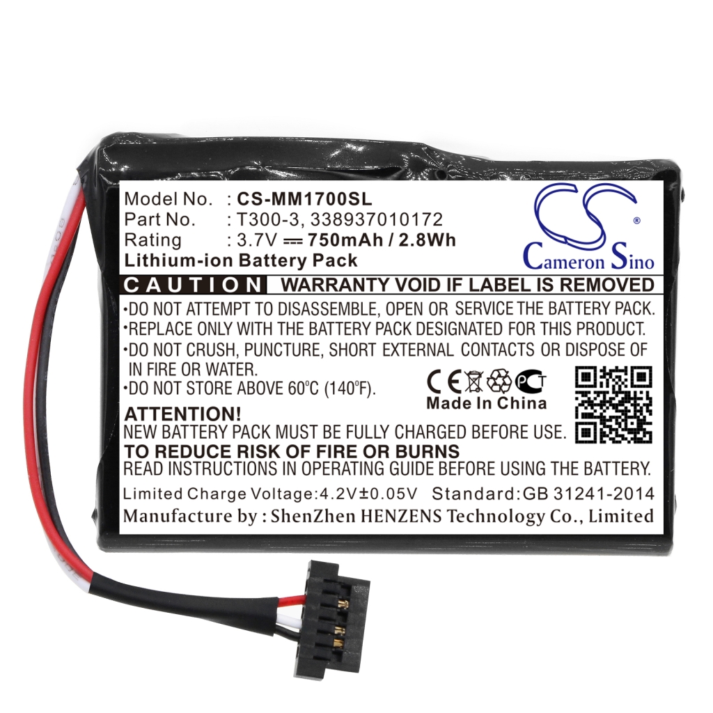 Batteria GPS, navigatore Magellan CS-MM1700SL