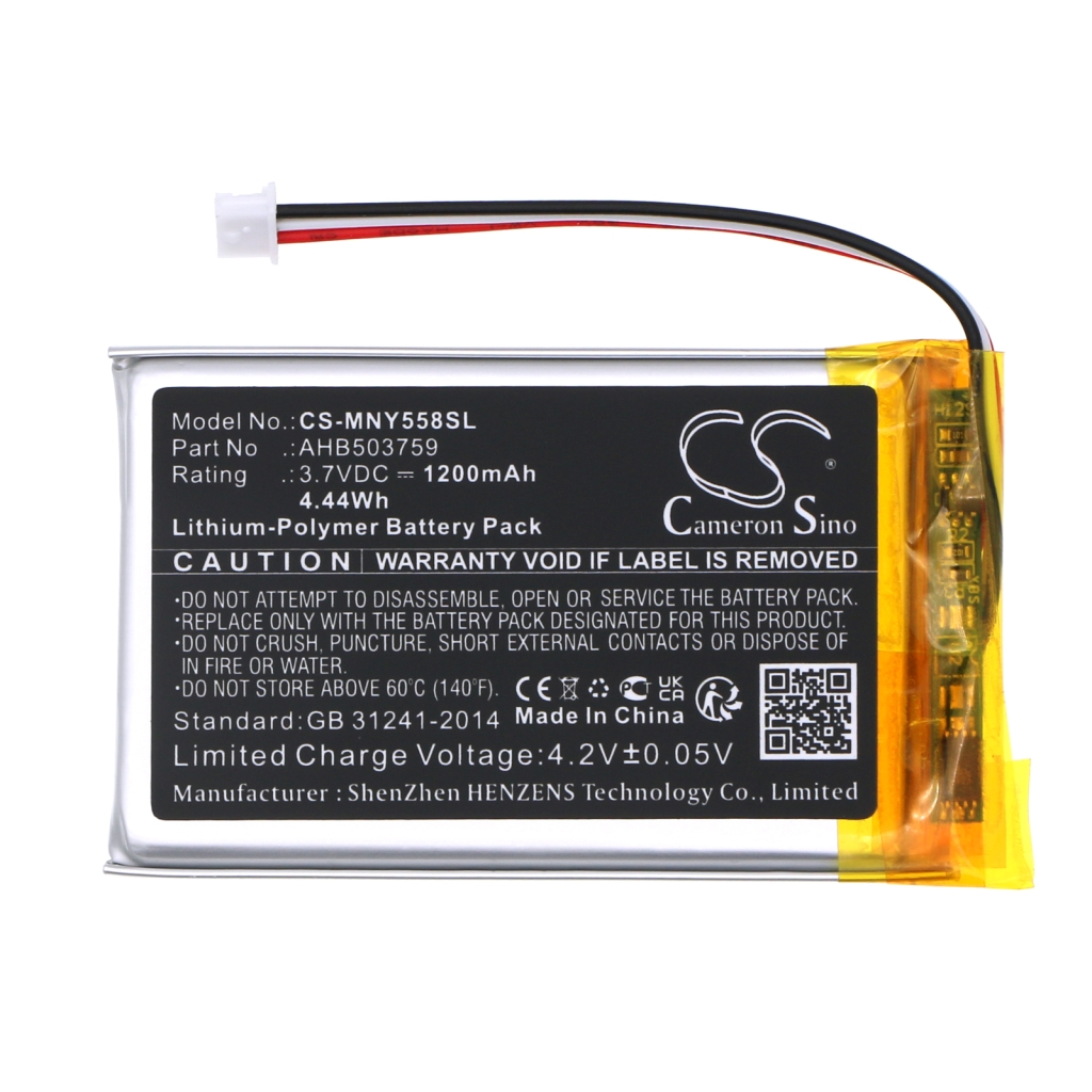 Batteria del telefono cellulare Moonybaby CS-MNY558SL