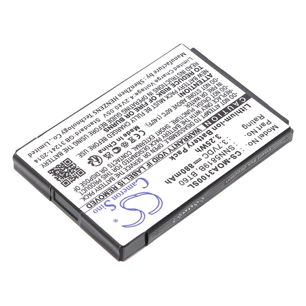Batterie Sostituisce SNN5782B