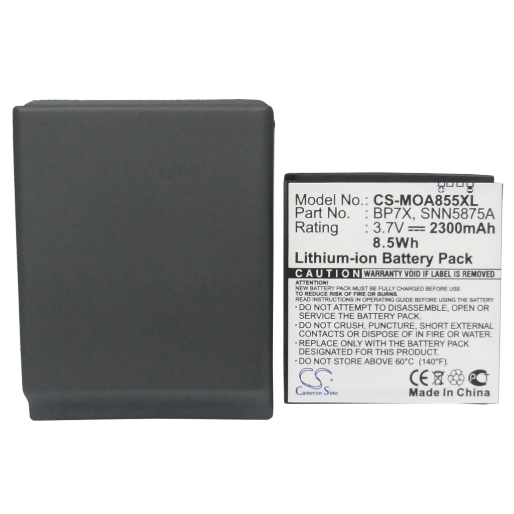 Batteria compatibile con Motorola CS-MOA855XL