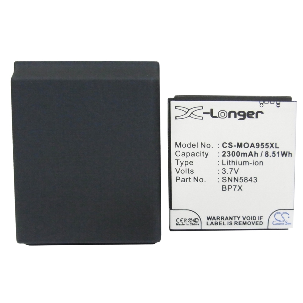 Batteria compatibile con Motorola CS-MOA955XL