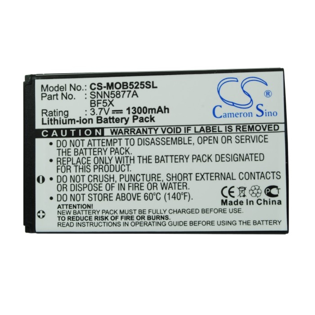Batterie Sostituisce BF5X