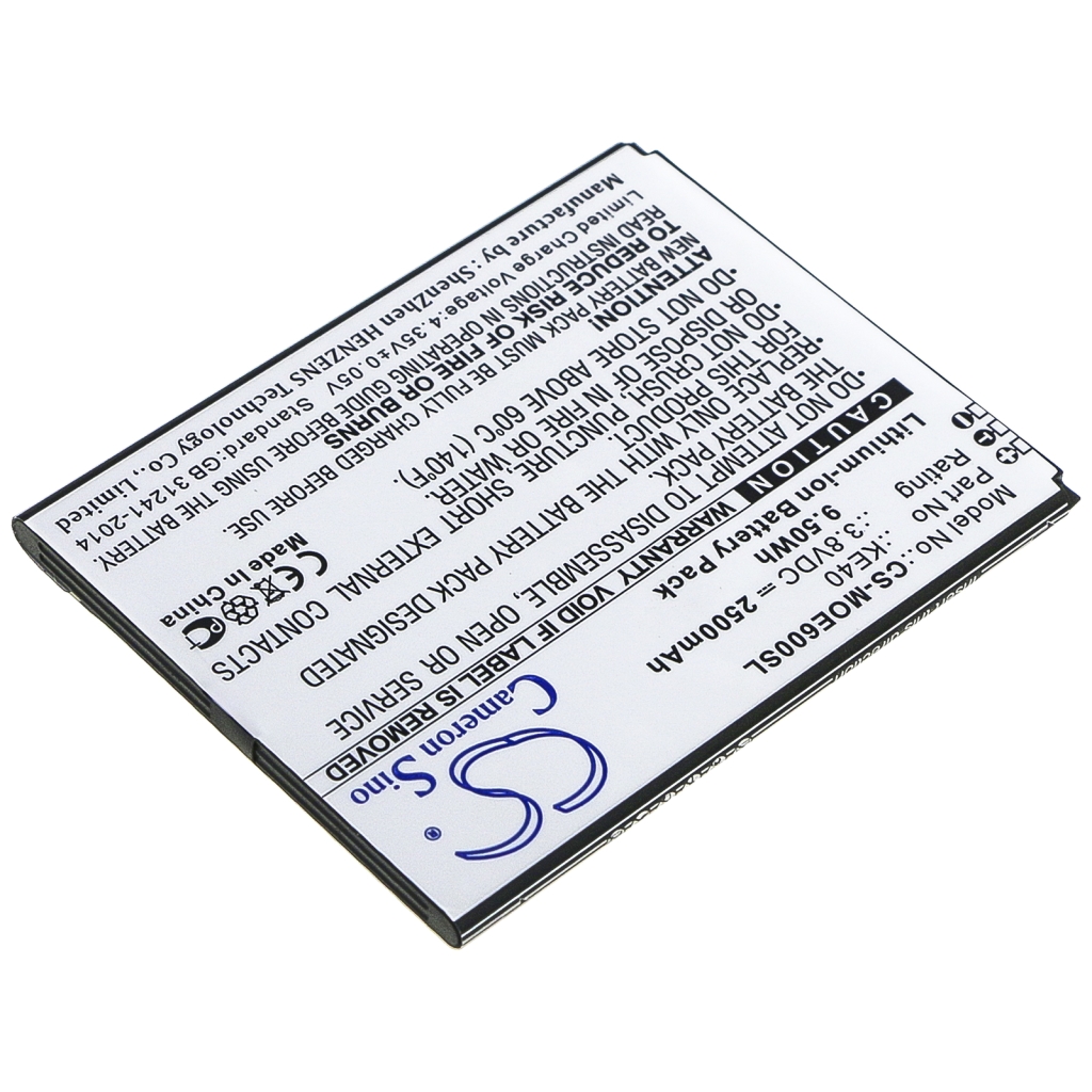 Batterie Sostituisce KE40