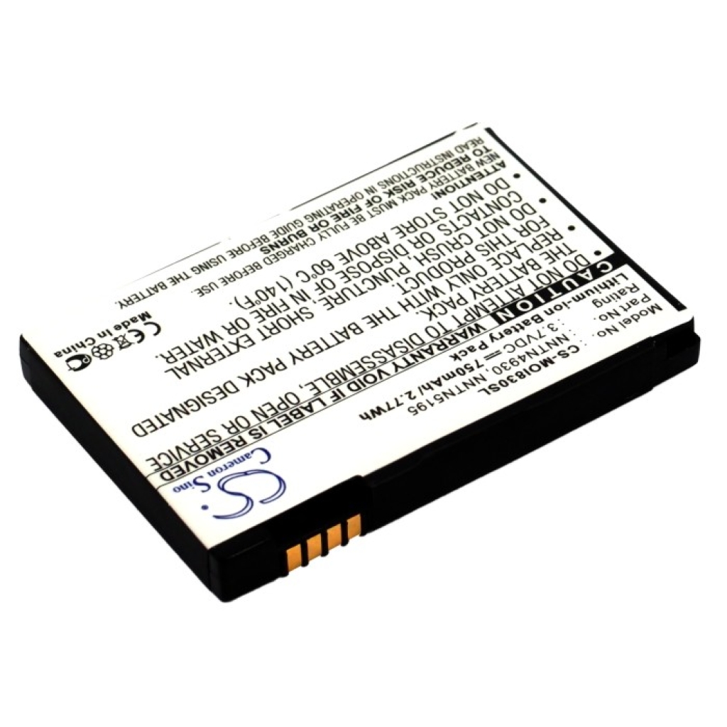 Batteria compatibile con Motorola CS-MOI830SL