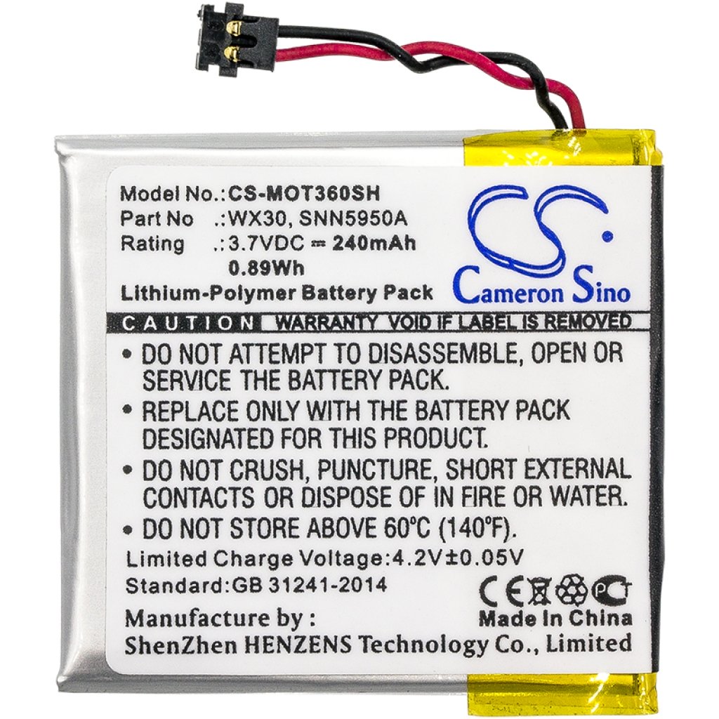 Batterie Sostituisce SNN5951A