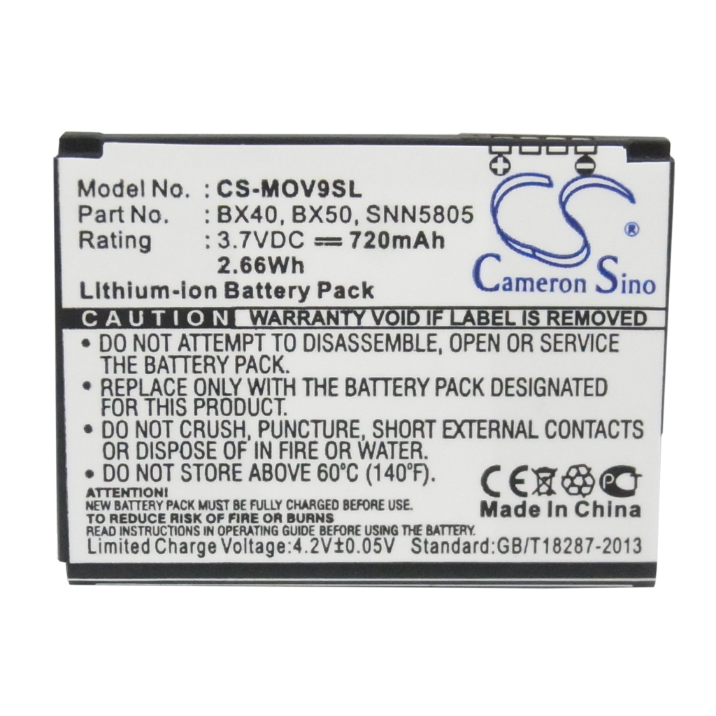 Batterie Sostituisce SNN5807A