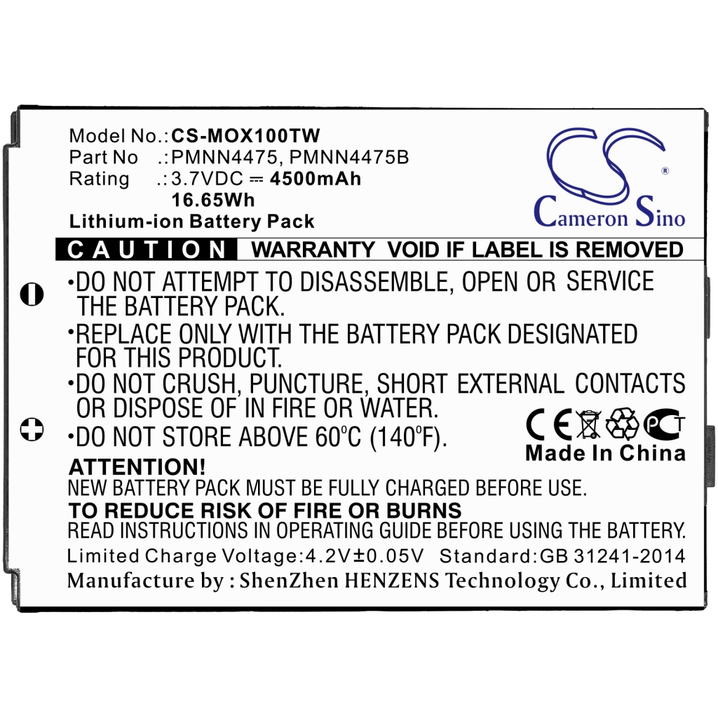 Batteria radio bidirezionale Motorola L10i (CS-MOX100TW)