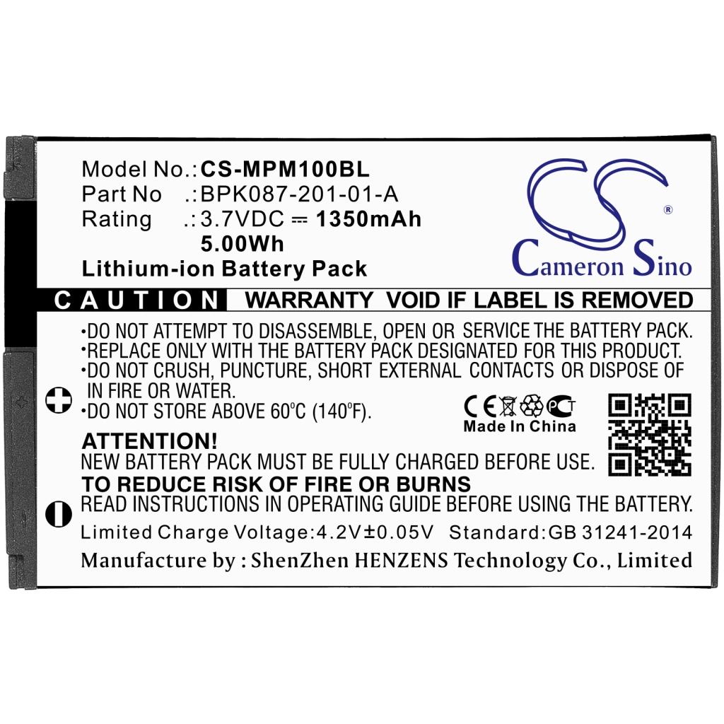 CMOS / Batteria di backup Verifone CS-MPM100BL