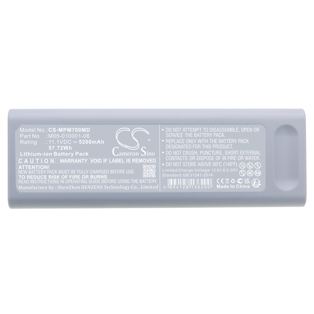 Batterie Sostituisce M05-0100001-06
