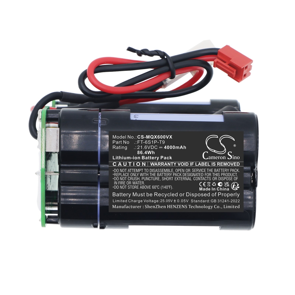 Batteria compatibile con Miboi CS-MQX600VX