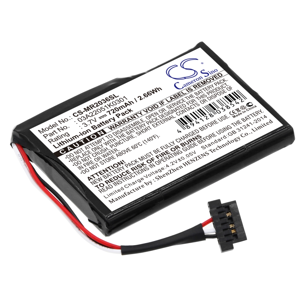 Batteria GPS, navigatore Magellan RoadMate 2035 (CS-MR2036SL)