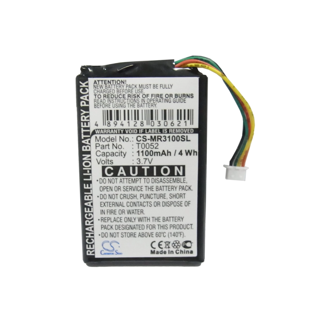 Batteria GPS, navigatore Magellan Maestro 3225 (CS-MR3100SL)