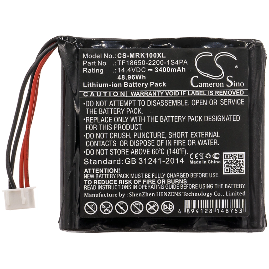 Batteria altoparlanti Marshall CS-MRK100XL