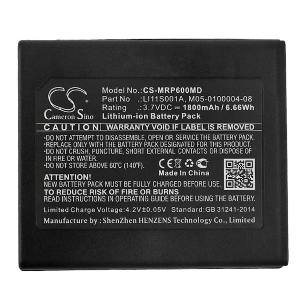 Batteria medica Mindray PM60 (CS-MRP600MD)