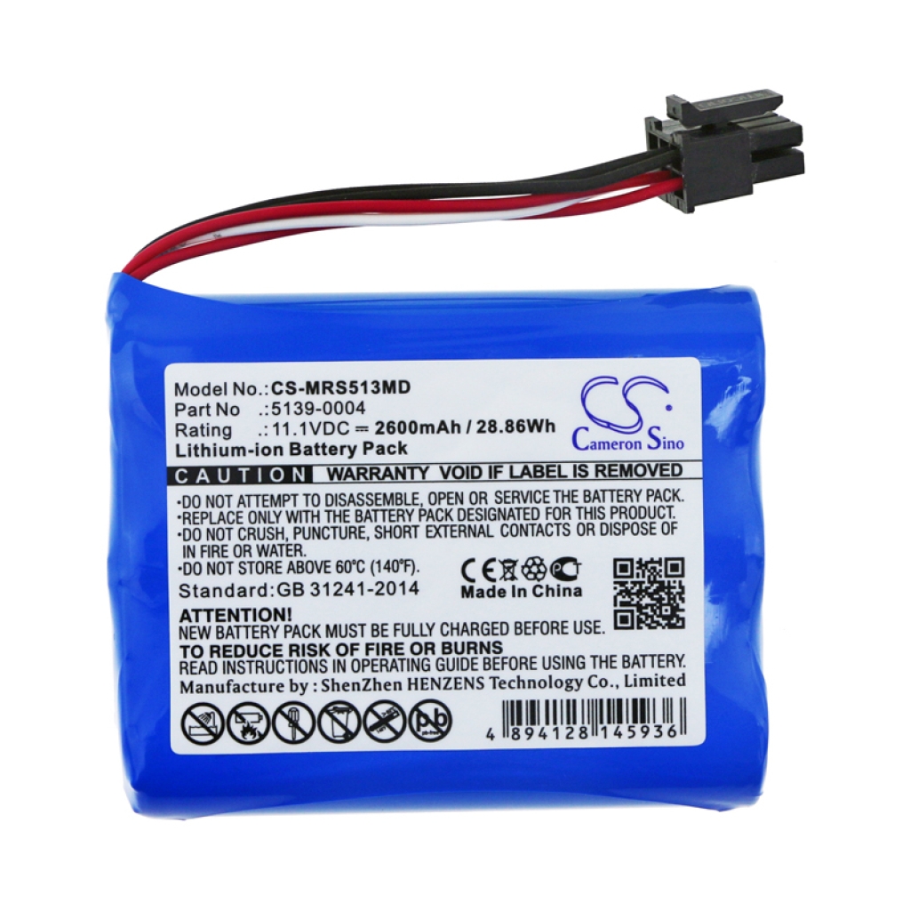 Sostituzione della batteria compatibile per Masimo 5139-0004