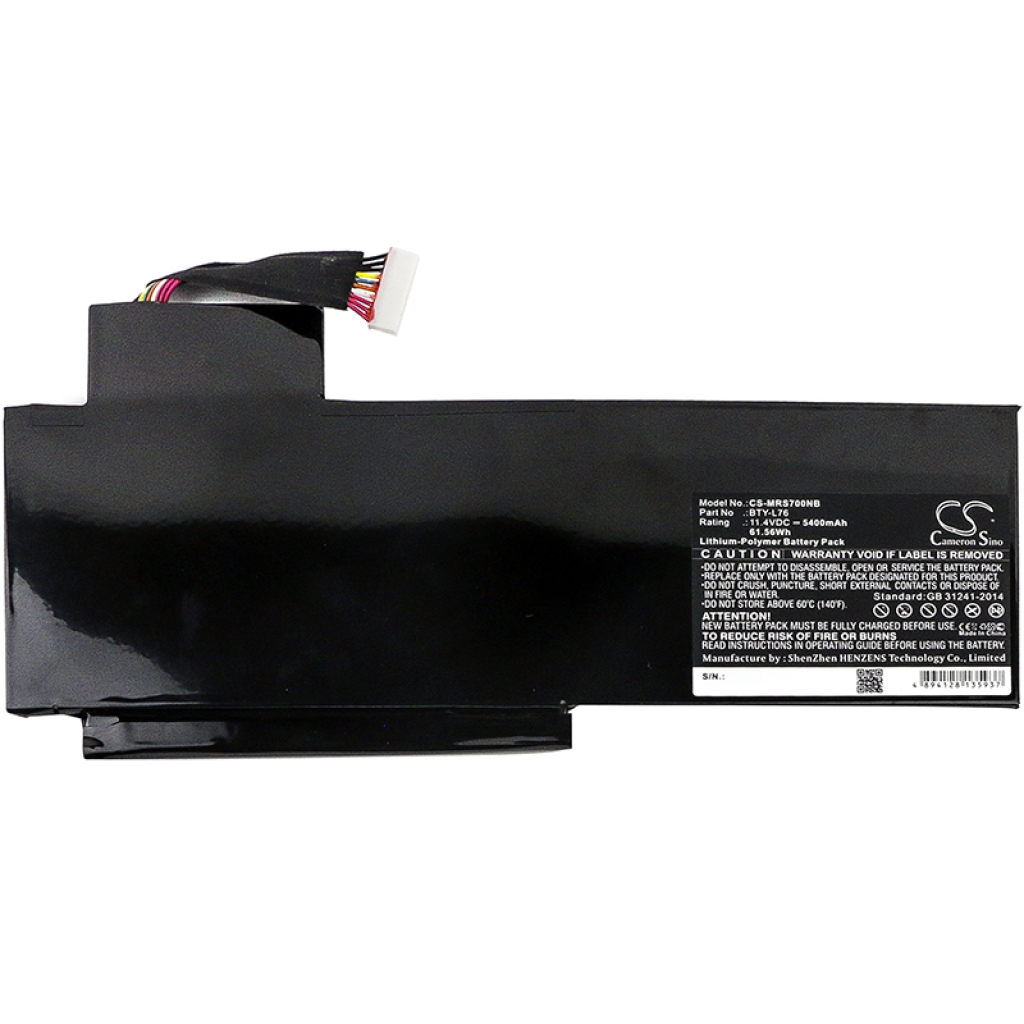 Batteria notebook MSI GS70 MS-1771 (CS-MRS700NB)