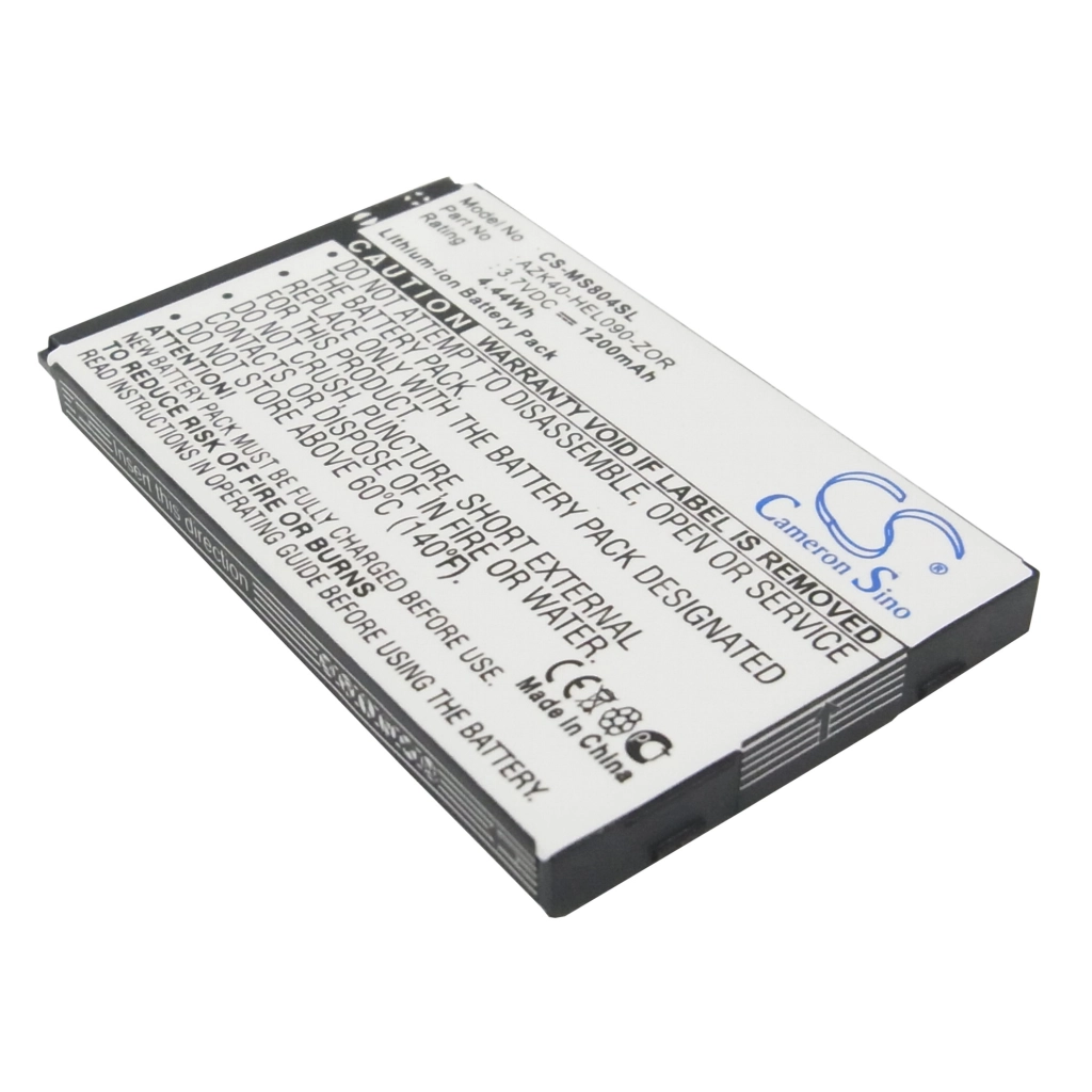 Batterie Batteria del telefono cellulare CS-MS804SL