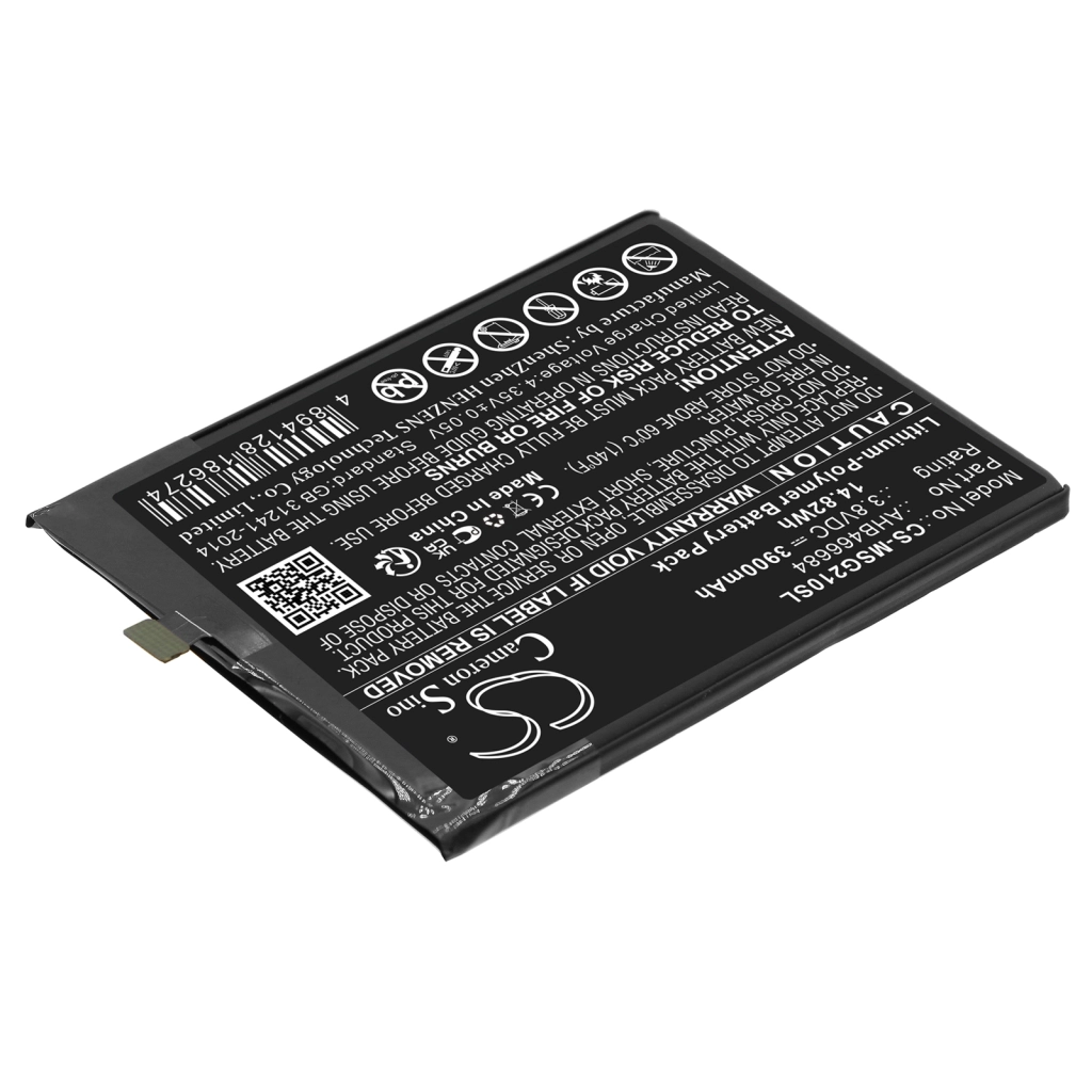 Batterie Batteria del telefono cellulare CS-MSG210SL