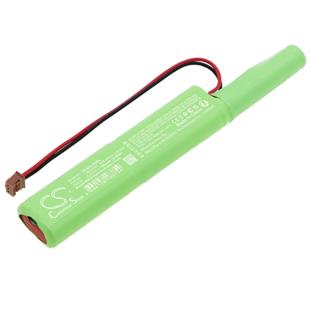 Sostituzione della batteria compatibile per Mitutoyo  12BAA240, 5HR-AAAU, 2261584