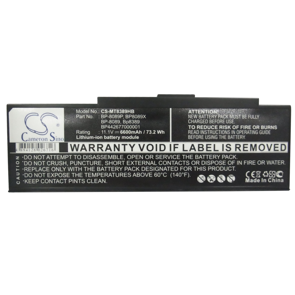 CMOS / BackUp Battery Nec CS-MT8389HB