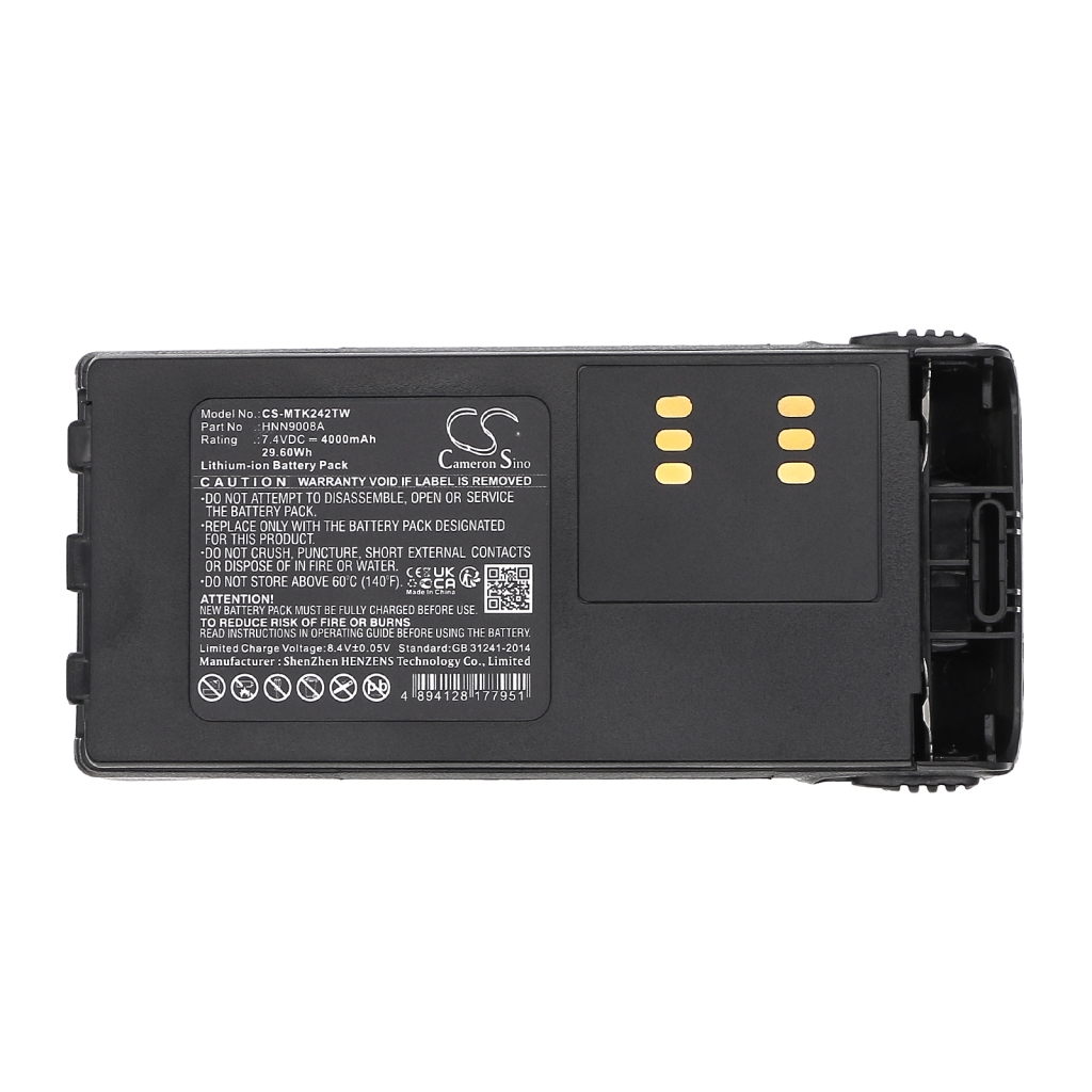 Batteria compatibile con Motorola CS-MTK242TW