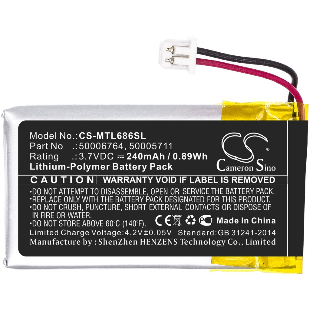 Batterie Sostituisce 50006764