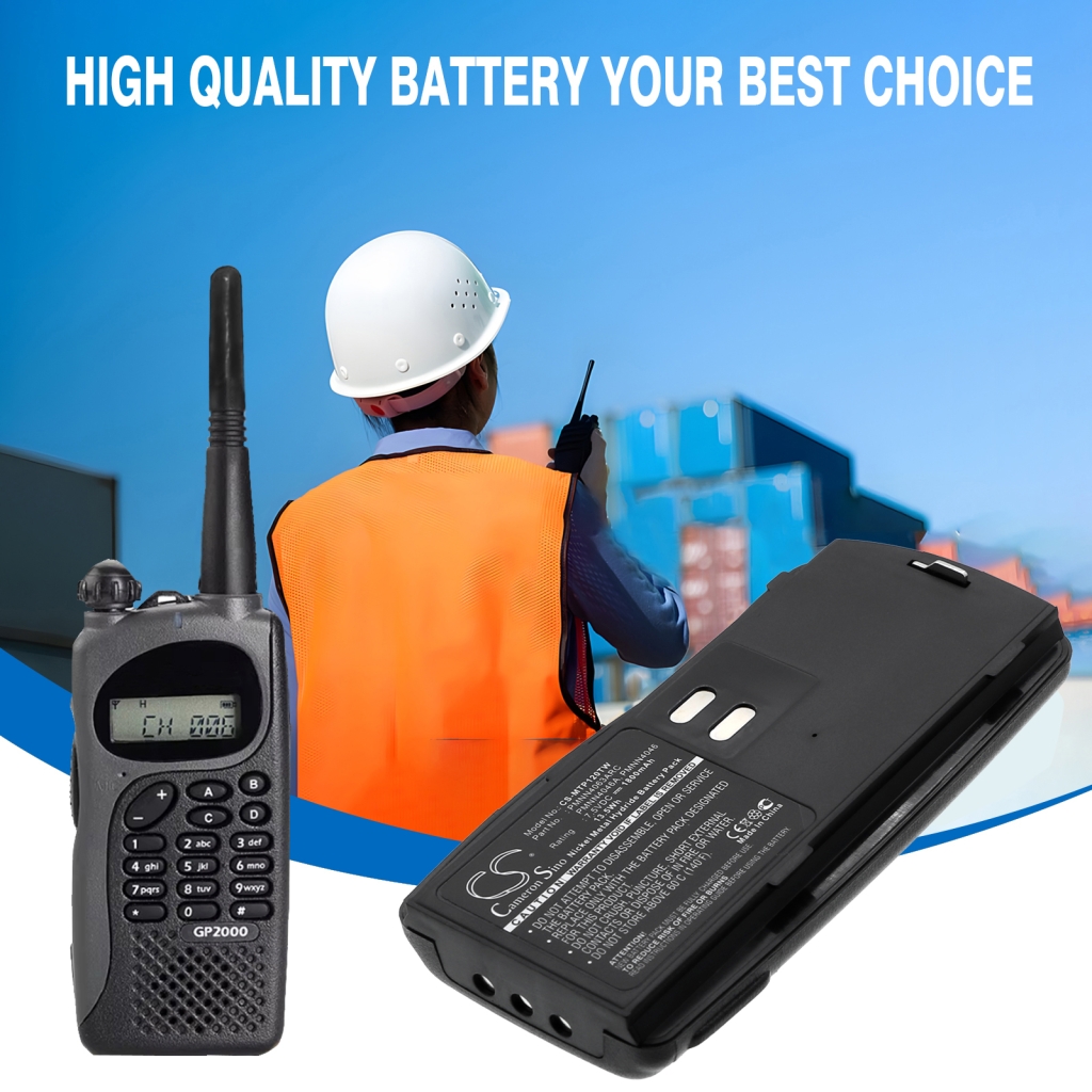 Batteria compatibile con Motorola CS-MTP120TW