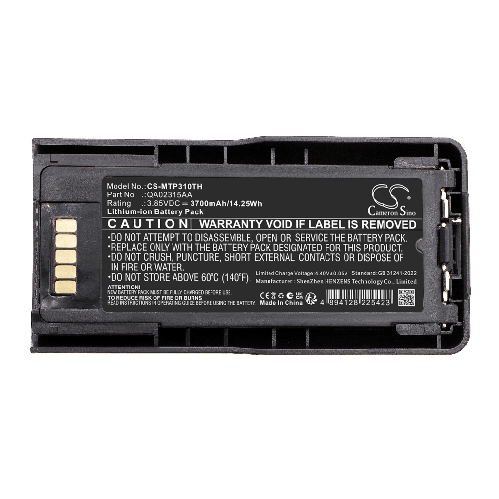 Batteria compatibile con Motorola CS-MTP310TH