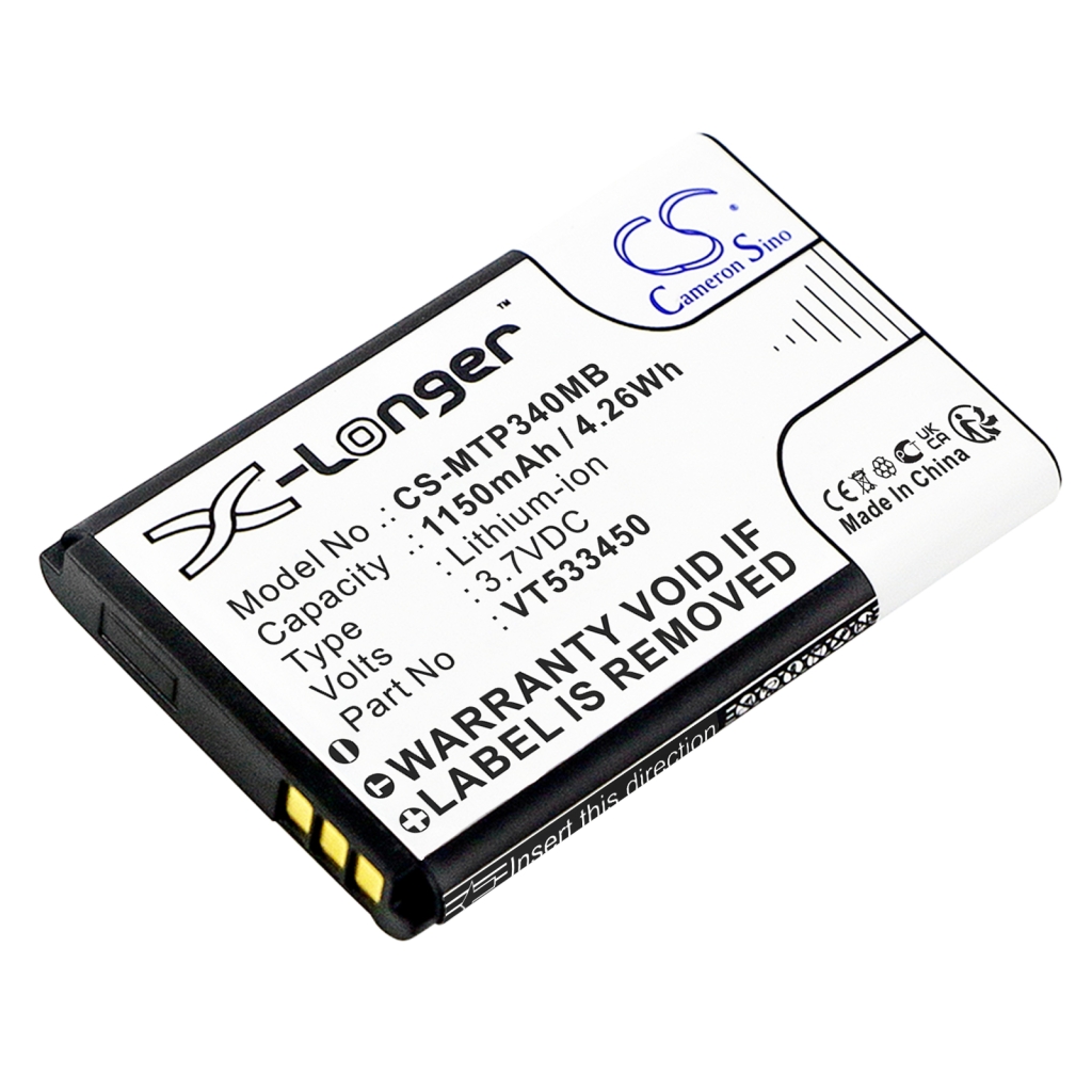 Sostituzione della batteria compatibile per Motorola VT533450
