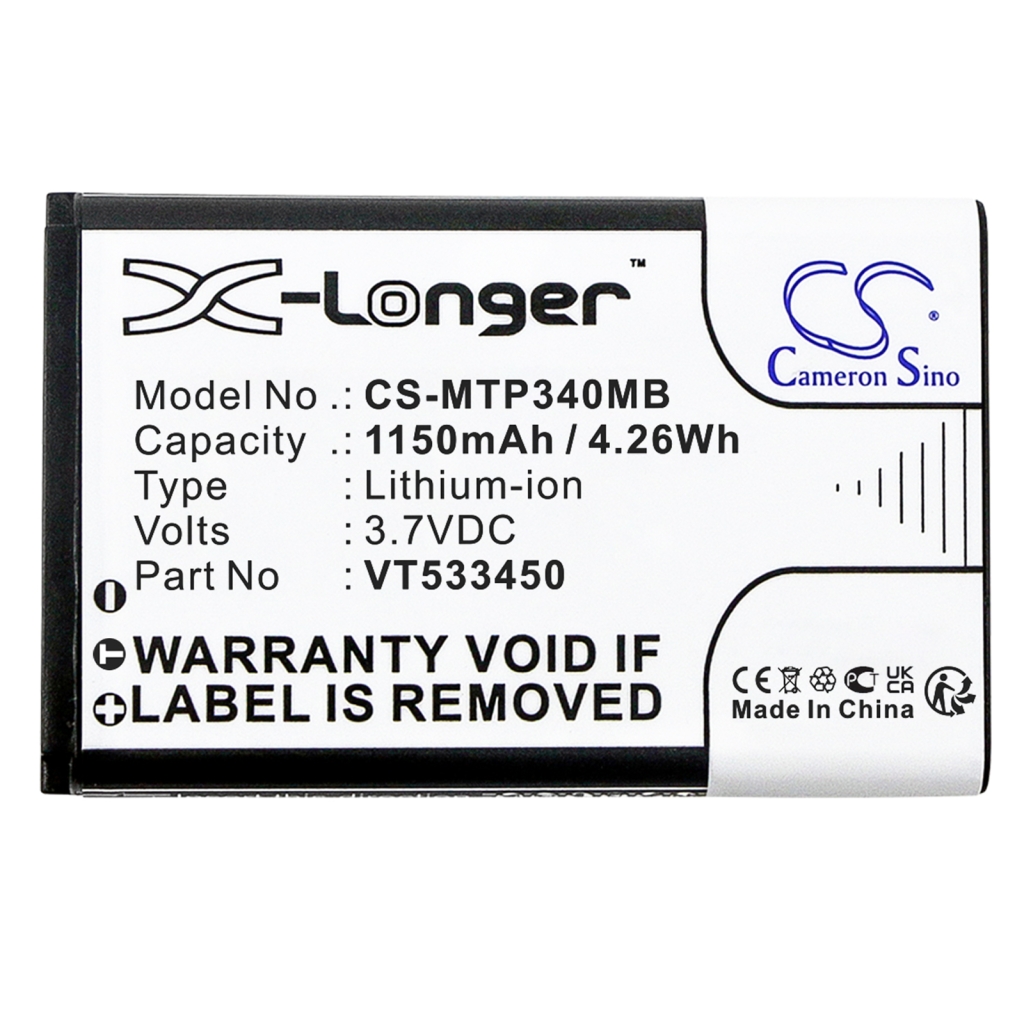 Sostituzione della batteria compatibile per Motorola VT533450
