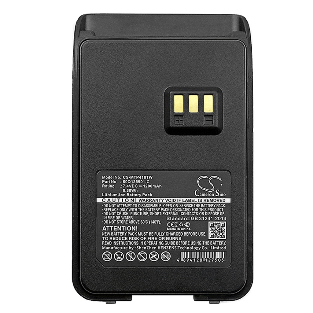 Batteria radio bidirezionale Motorola SMP-458 (CS-MTP418TW)