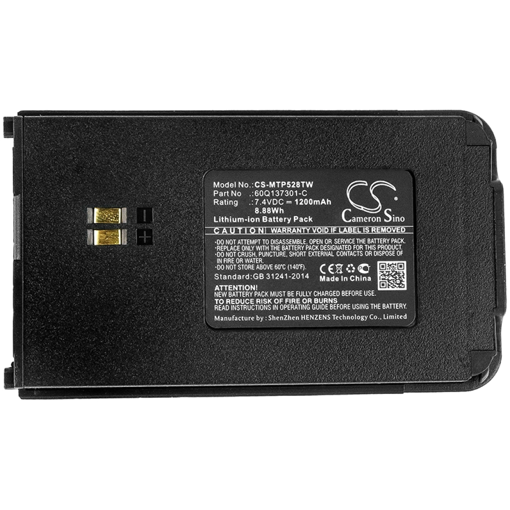 Batteria radio bidirezionale Motorola Clarigo SMP-508 (CS-MTP528TW)