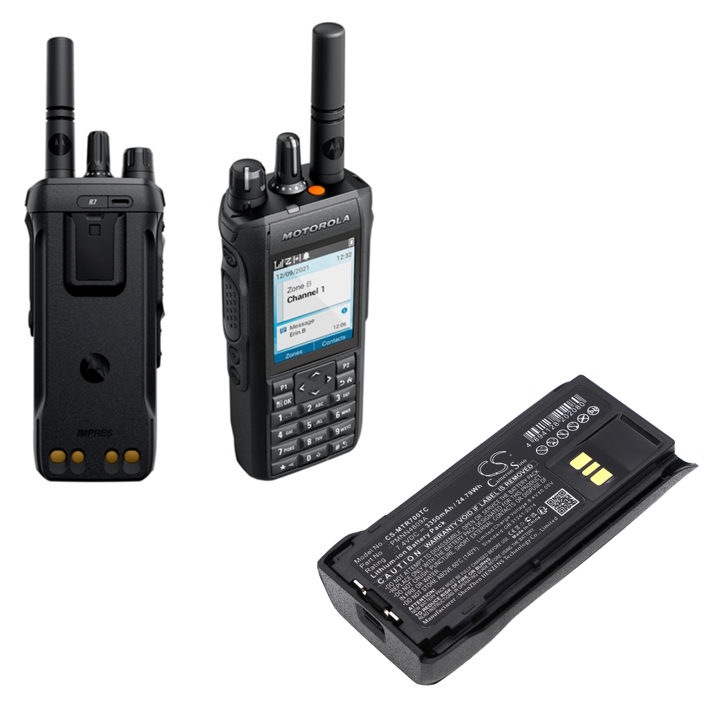Batteria radio bidirezionale Motorola CS-MTR700TC