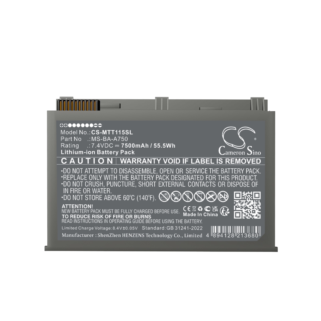 Batterie Sostituisce MS-BA-A750